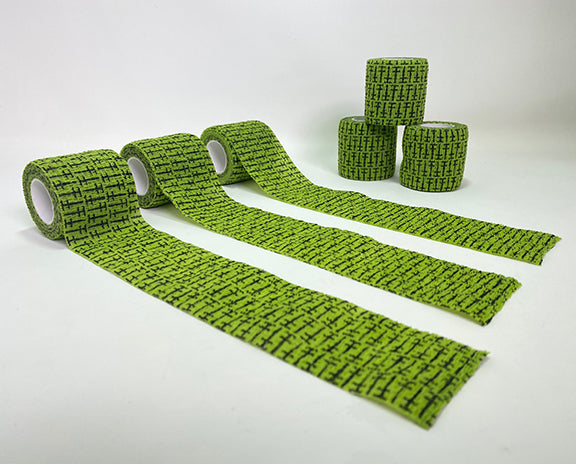 Green Logo Tattoo Grip Tape