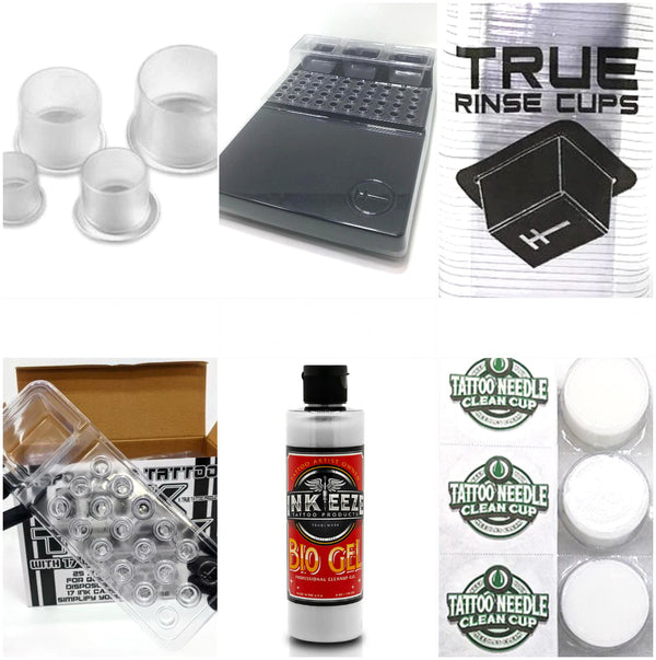 Caps, Rinse Cups & Solidifier