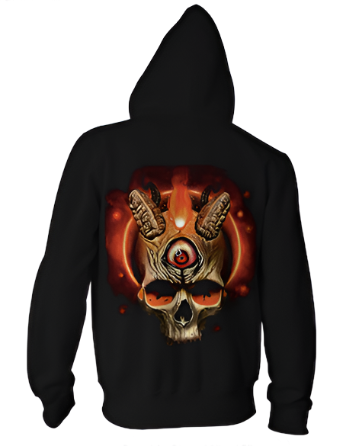 Prophecy Eye Skull Hoodies