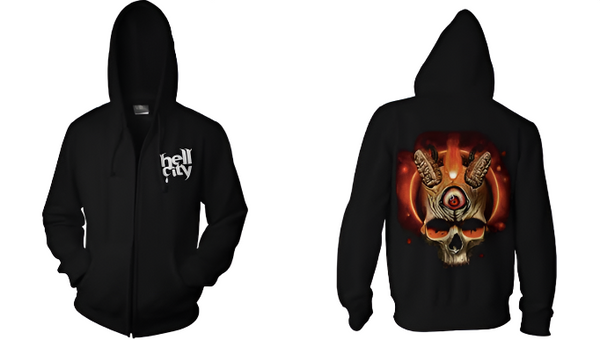 Prophecy Eye Skull Hoodies