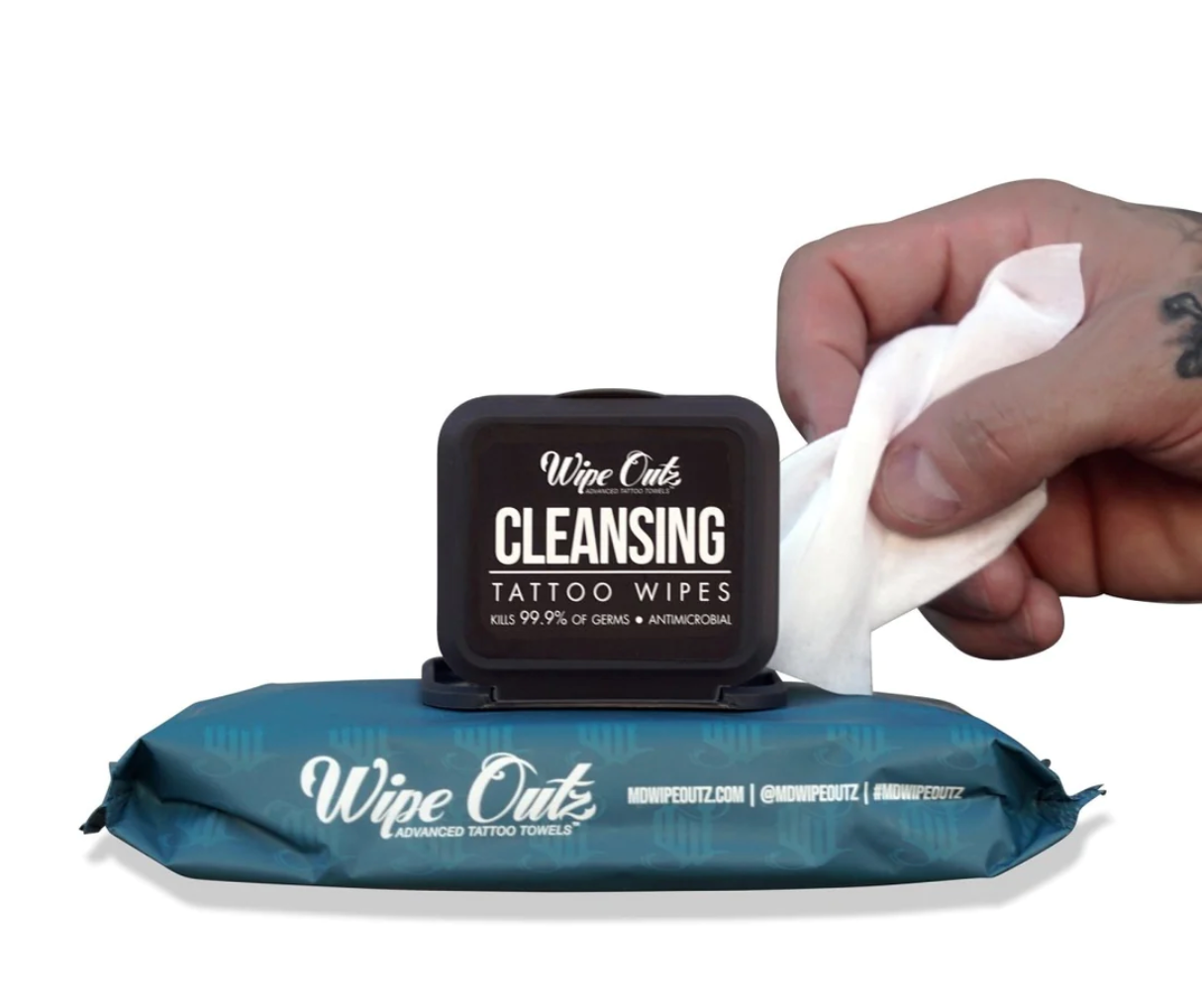 Wipe Outz™ Cleansing Tattoo Wipes