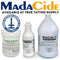 Available at True Tattoo Supply. Quarts and Gallons are available! ALSO AVAILABLE AS MADACIDE WIPES HERE! MadaCide-FD is a hospital-level Disinfectant/Cleaner/Deodorizer that is designed specifically for the infection control needs of healthcare. Efficacy tests have demonstrated that this product is an effective bactericide, virucide, germicide.