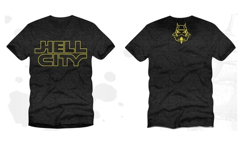 HELL CITY WARS W/ HELLTROOPER LOGO Shirt