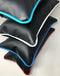 Available at True Tattoo Supply. The perfect Tattoo Pillow for your clients arms, legs, lower back or any other area to make your client comfortable and positioned properly for you to have a cozy and secure session. Sealed with all internal stitching, make it your most favorite, most sterile and wipeable Tattoo Pillow! Keep your pillow clean with new Tattoo Pillow Covers! New red, white, blue, teal, yellow, lime, PInk, Orange & Purple color piping now available!