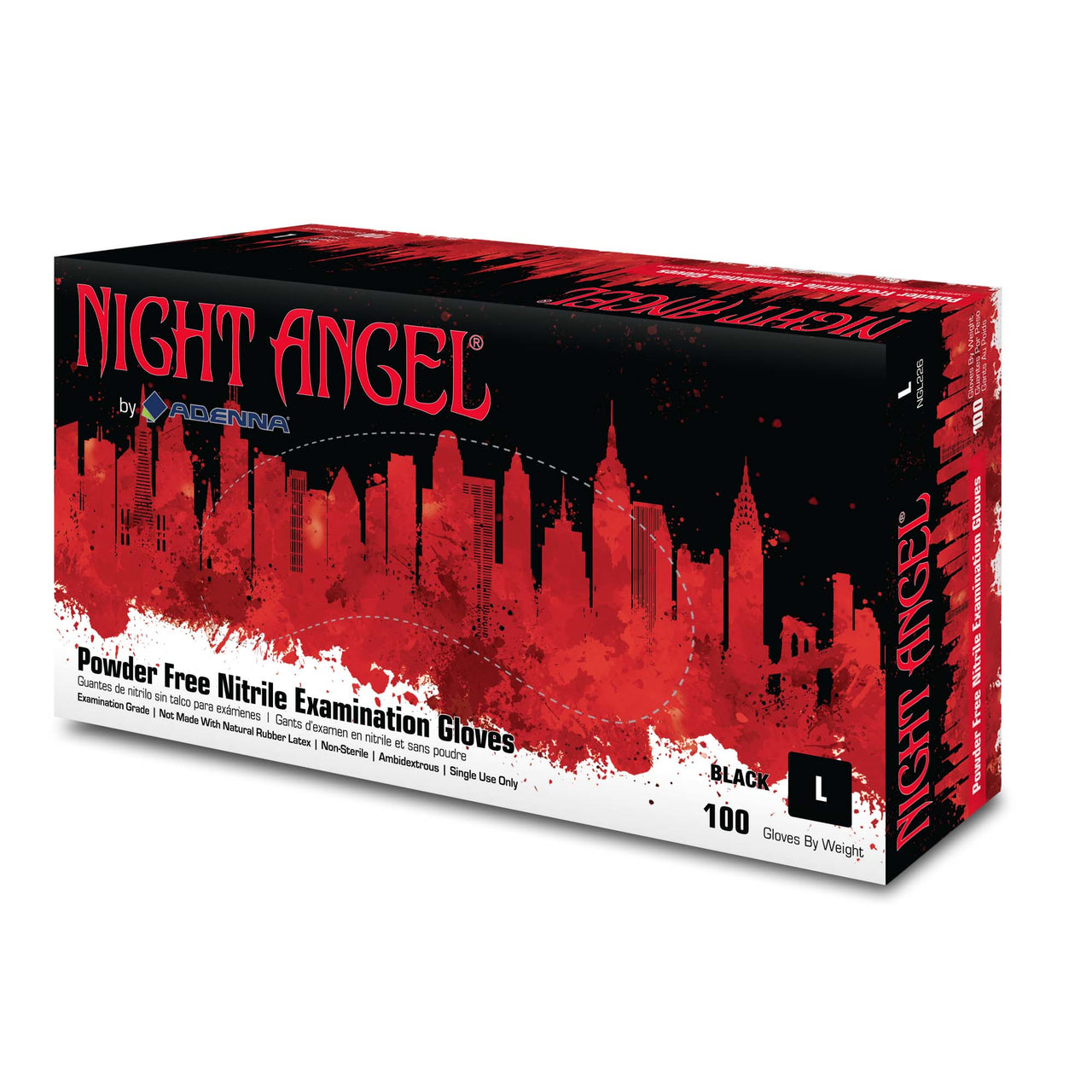 Night Angel 4mm Nitrile Gloves