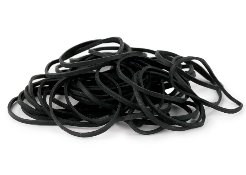Available at True Tattoo Supply. Rubber Bands Black Our Black Rubber Bands are made from synthetic polyisoprene and are latex free; no latex or latex compounds have been added.
