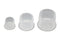 Available at True Tattoo Supply. The True Tattoo Ink Caps feature a wide flat bottom base that prevents ink spillage so no need for ink cap holders or ointment piles to hold your caps up. True Tattoo Ink Caps are available in a variety of three sizes in clear for best ink visibility! Clear color, and available in a clear bag Small (10mm), Medium (13mm), Large (18mm) 10mm - Small - 1000 13mm - Medium - 1000 18mm - Large - 500