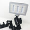 Available at True Tattoo Supply. This tattoo light takes a surprisingly tiny and innovative sleek design to a new level of versatility not seen in another rechargeable LED tattoo light. It also has an incredibly small size and doesn't take up a ton of space while tattooing!