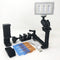 Available at True Tattoo Supply. The Tattoo Arm Rest Light Extension (light sold separately) gives the tattoo artist the convenience of a sturdy, cordless light extension while working. Comes with a 360° Multi Joint, Adjustable, Rotating, Secure, Locking extension. Fits most armrests, flat-edged tables, desks, lamps or work stations. ** LIGHTS SOLD SEPARATELY - CLICK HERE ** Extension Kit Includes (without light): 3 - arms 2 - elbow clamps 1- base clamp 1 - light screw 1 - Light / Phone Clamp