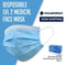 Available at True Tattoo Supply. Disposable Medical Earloop Face Masks From Adenna Disposable Medical Earloop Face Masks with a unique 3-fold design forms a fuller cone shape for maximum coverage on the face. These ear loop face masks meet ASTM F2100-11 requirements as Performance Level 2 Barrier medical face mask for higher filtration efficiency.