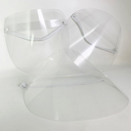 Available at True Tattoo Supply. Disposable Face Shields are an important piece of Personal Protective Equipment (PPE). Face Shields provide over the top, side, and front face protection against splash and splatter of fluid-borne pathogens.