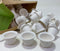 Available at True Tattoo Supply. Eco-Friendly Paper Ink Caps - 15mm - 200 pcs per bag Each ink cap is made from molded paper stock. Artists can lower their carbon footprint and help protect the environment too. Each ink cap is made from thick, pressed, and molded paper stock and packaged in a classic brown paper bag. 200pcs/bag Some ink brands may experience a leaking issue. When using black or red, recommendation is 2 caps.