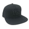 Available at True Tattoo Supply. The all NEW Hell City Black Logo Hat is a Hell City legendary hat! Super cozy Flat Rim, Snap Back Tattoo Hat from Hell! Grab yours today! One size fits all! All Black Hat, Black threading, Black snapback.