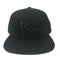 Available at True Tattoo Supply. The all NEW Hell City Black Logo Hat is a Hell City legendary hat! Super cozy Flat Rim, Snap Back Tattoo Hat from Hell! Grab yours today! One size fits all! All Black Hat, Black threading, Black snapback.