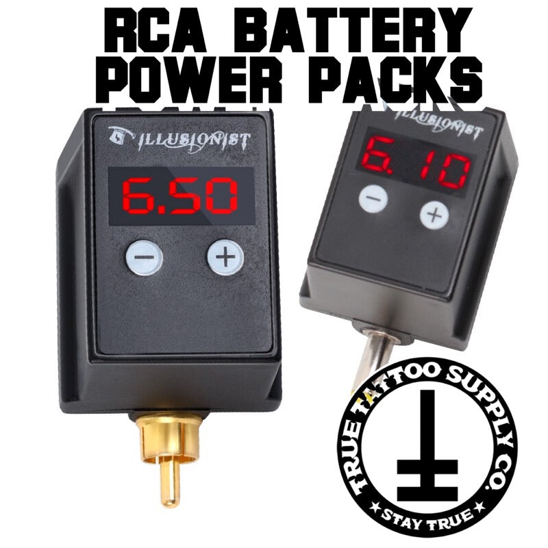 RCA Tattoo Battery Packs