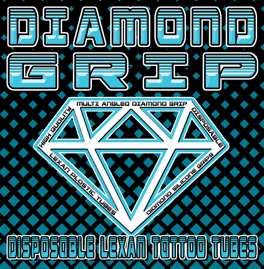 Diamond Grip Disposable Tattoo Tubes