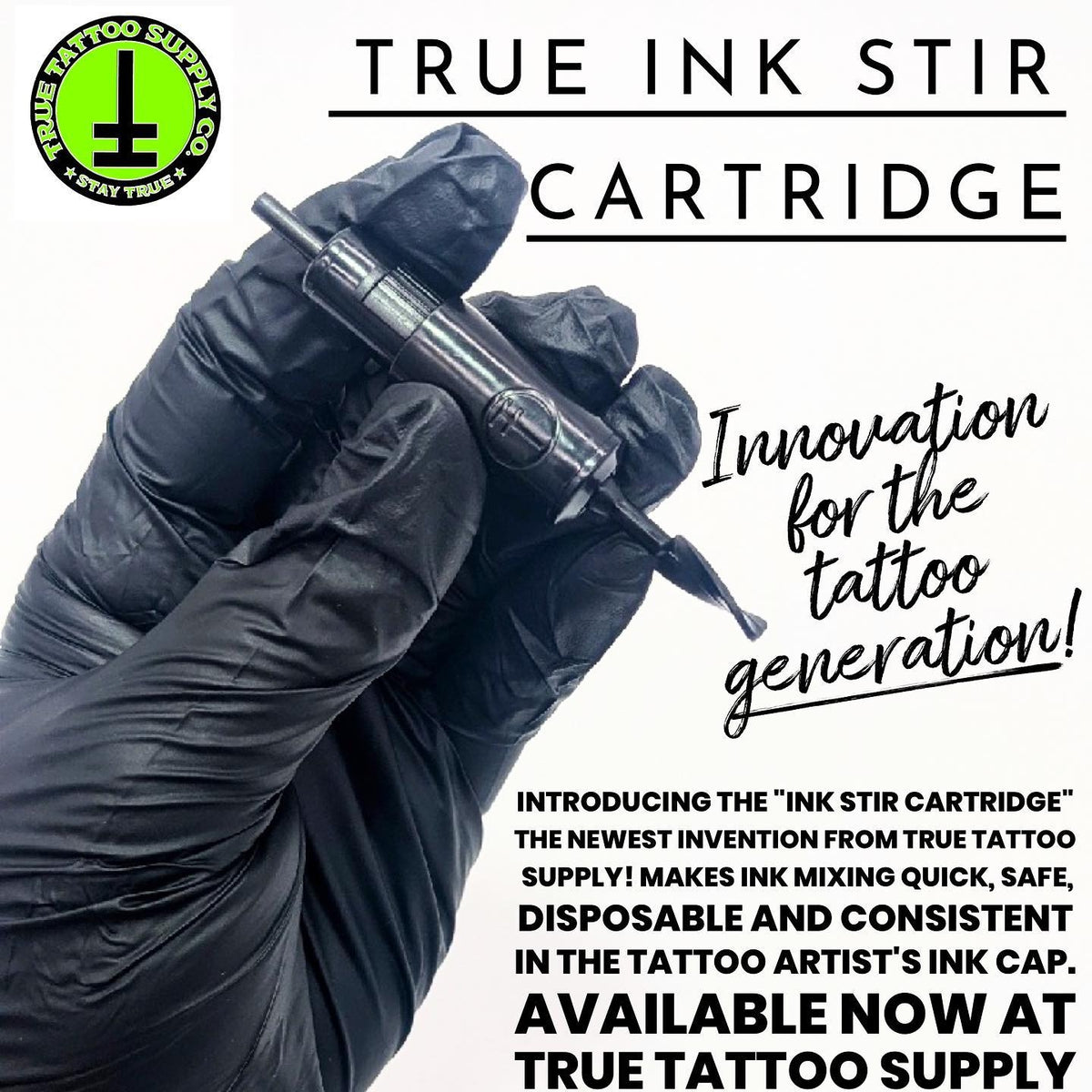 Tattoo Ink Stir Cartridge True Tattoo Supply