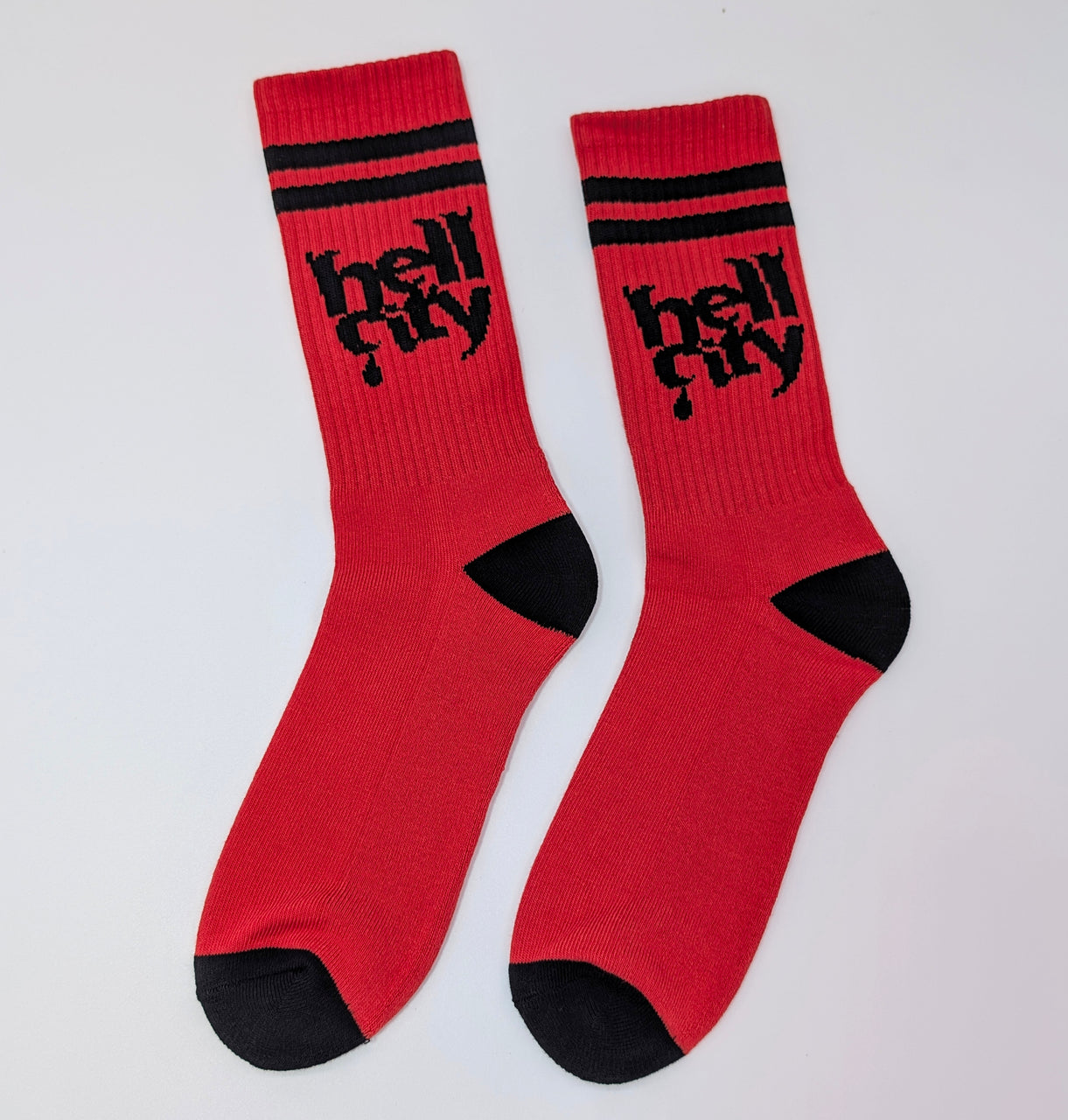 Hell City Logo Socks