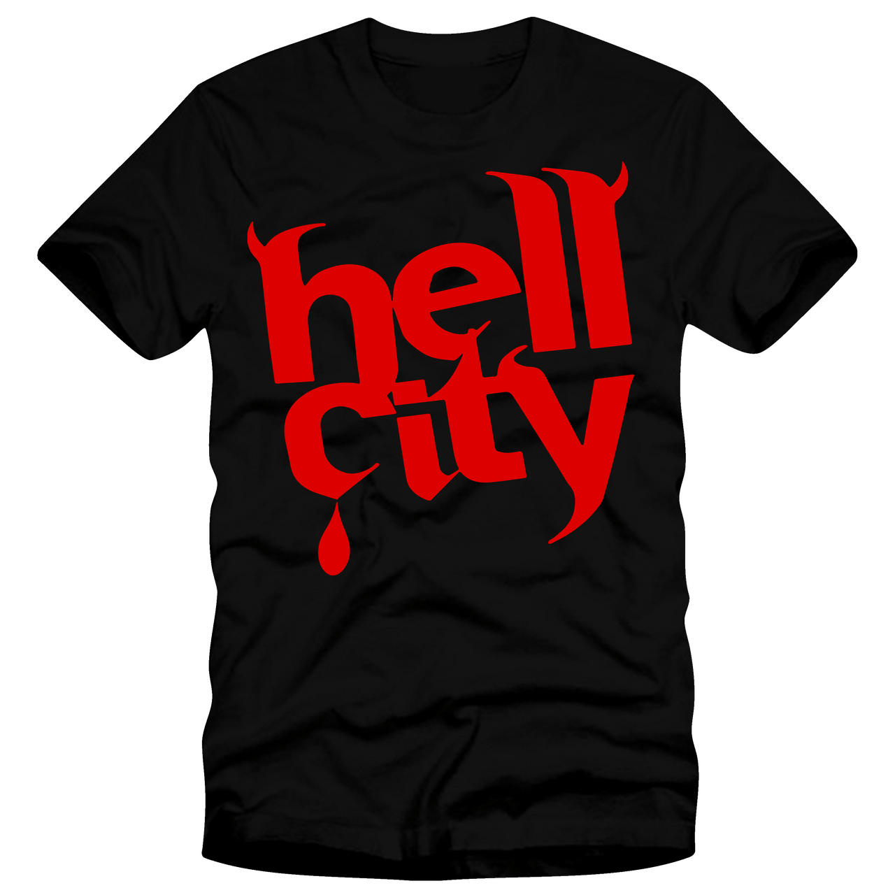 Hell City Blood Drip Shirt