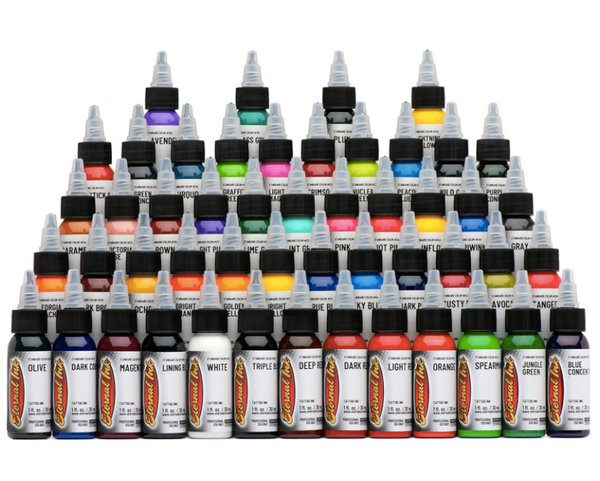 GENZ 19 Color Tattoo Ink Set BEST SELLER  Intenze Products Austria GmbH