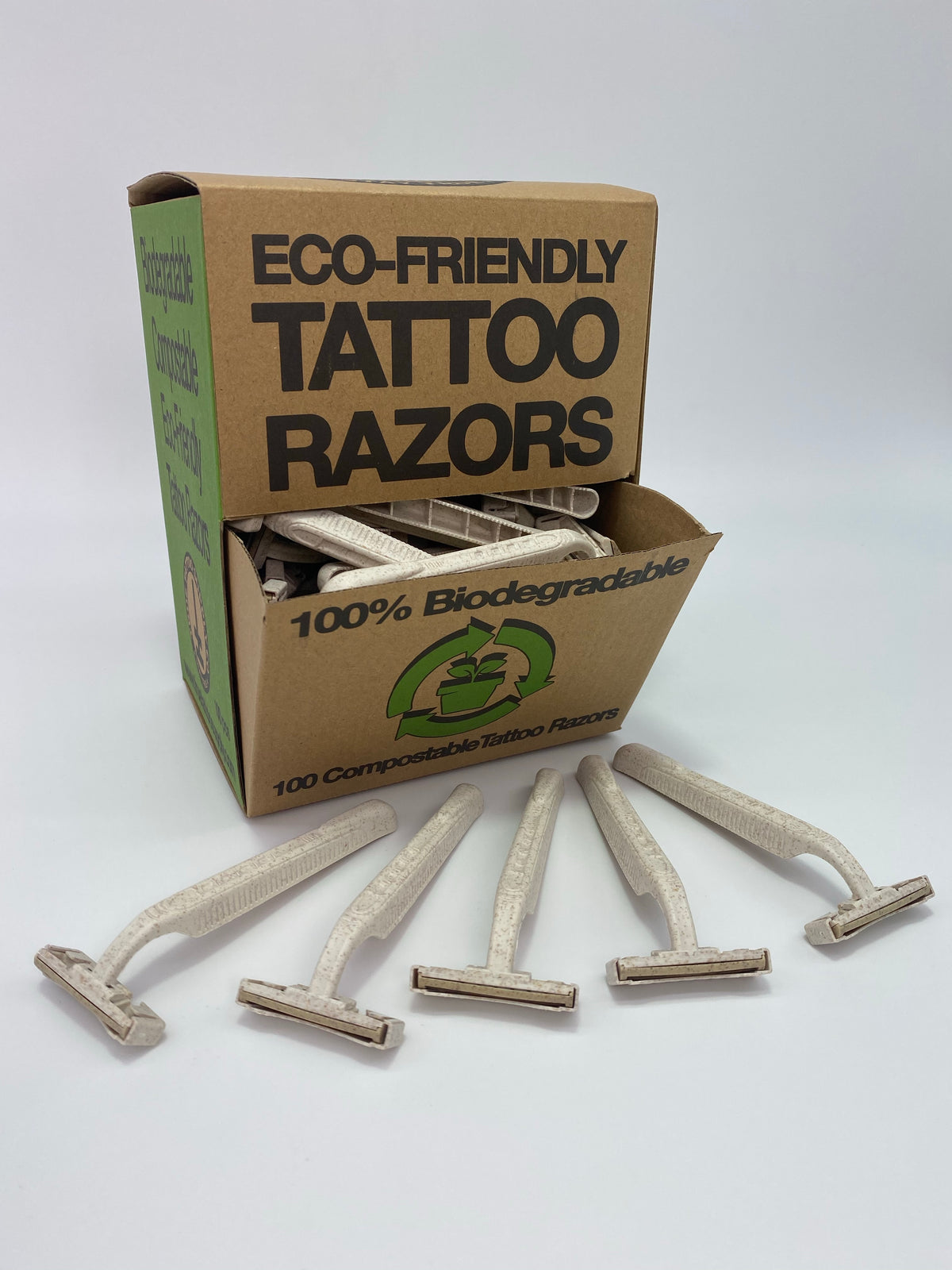 True Razor Eco-Friendly Biodegradable Tattoo Razors – True Tattoo Supply
